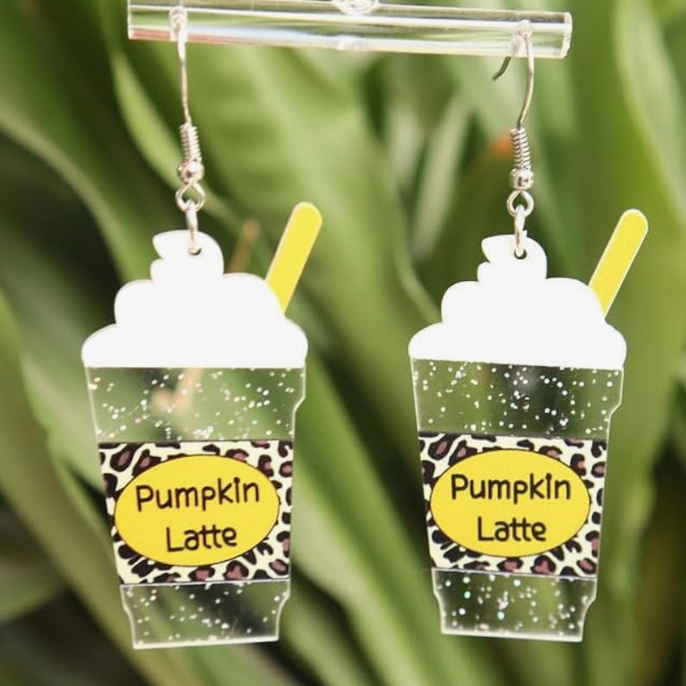 Pumpkin Latte Earrings
